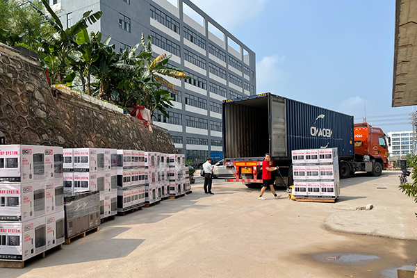 巴西客戶(hù)定制350套有源線(xiàn)陣順利出貨