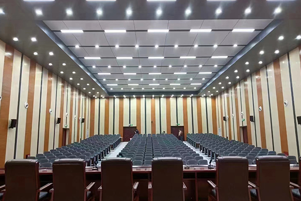 湖南懷化多個多功能廳選用爵士龍線陣音箱系統