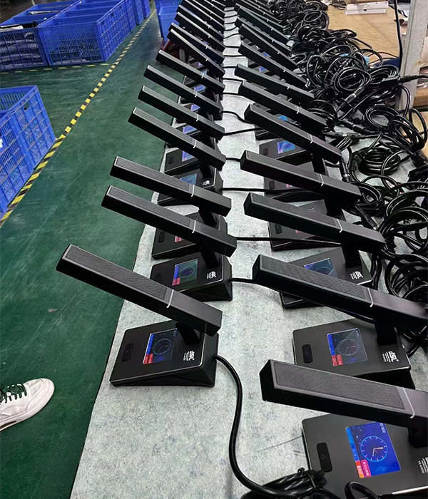 廣東某政府單位會議室使用爵士龍手拉手會議系統