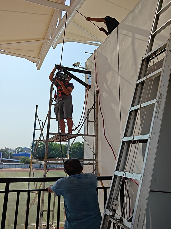 JSL爵士龍專業音響助陣開封文化藝術職業學院風雨操場