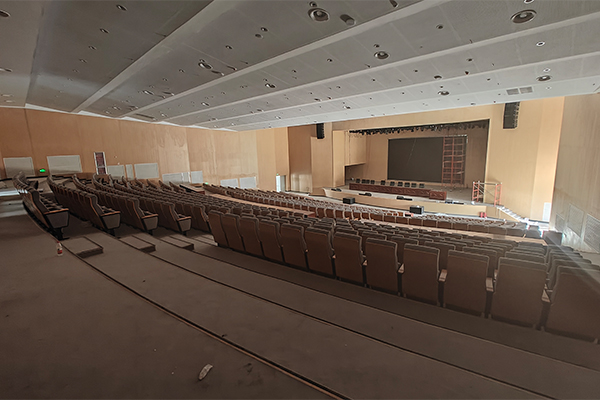 克州阿圖什市新城高級中學報告廳選用爵士龍專業音響