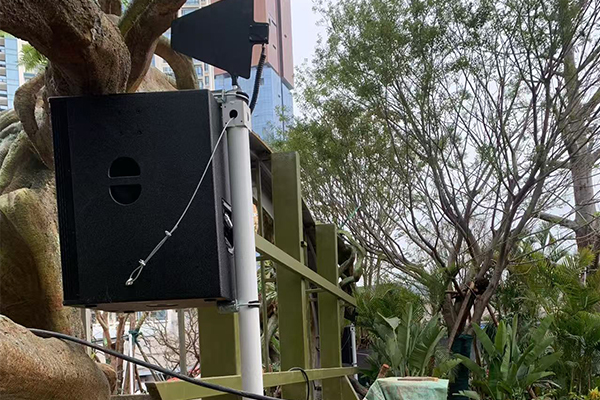 爵士龍戶(hù)外音響系統(tǒng)護(hù)航廈門(mén)某城市公園煥新