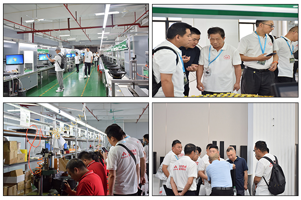 慧聰網(wǎng)百人代表團(tuán)蒞臨爵士龍音響參觀交流,共探聲學(xué)科技未來(lái)