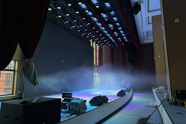 爵士龍音響為宜章職校報告廳打造聲學新體驗