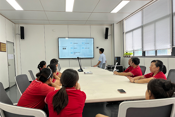 精益求精,追求卓越 —— 萬昌音響開展每周例行產(chǎn)品質(zhì)量培訓(xùn)