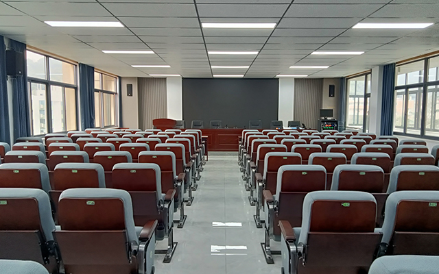 卓越音質助力學術殿堂!爵士龍音響進駐湖南大學經濟與貿易學院報告廳