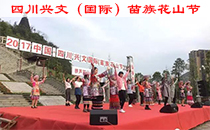 8+4線陣音響系統助陣四川興文（國際）苗族花山節