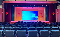 助力校園教育，四川成都龍泉驛區(qū)特殊教育學校多功能廳選用爵士龍K系列有源線陣