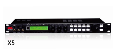 爵士龍專業音響設備 X5前級處理器
